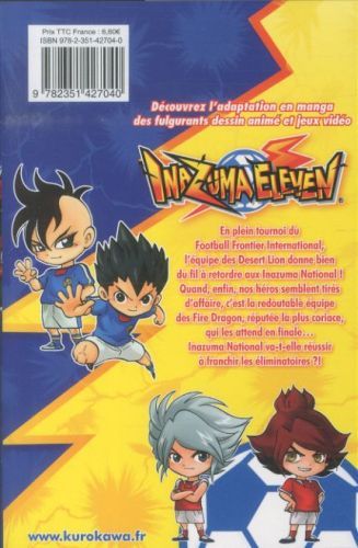 Produktbild: Inazuma Eleven. Tome 8