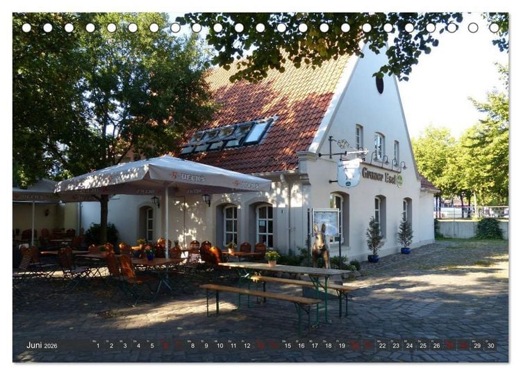 Produktbild: Bremen Vegesack - Ein Stadtteil mit Flair (Tischkalender 2026 DIN A5 quer), CALVENDO Monatskalender