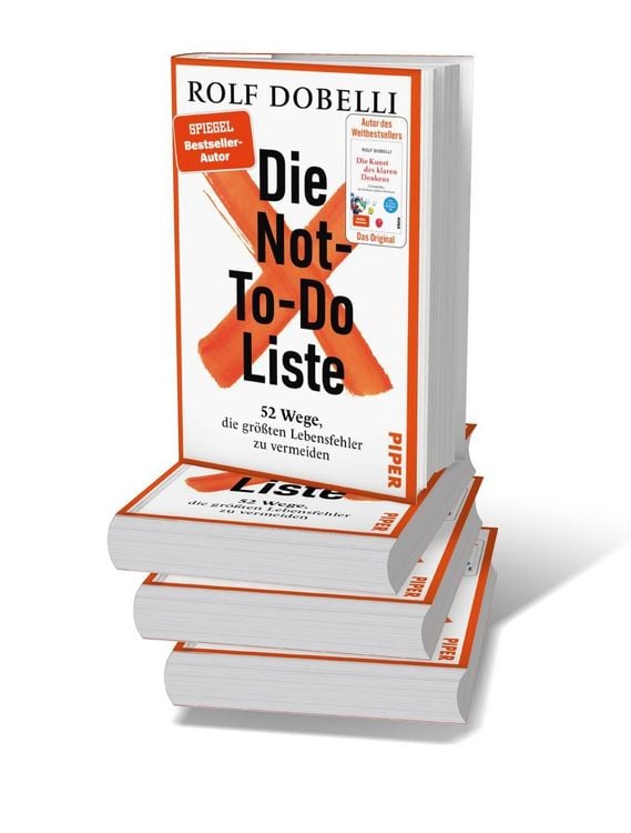 Produktbild: Die Not-To-Do-Liste