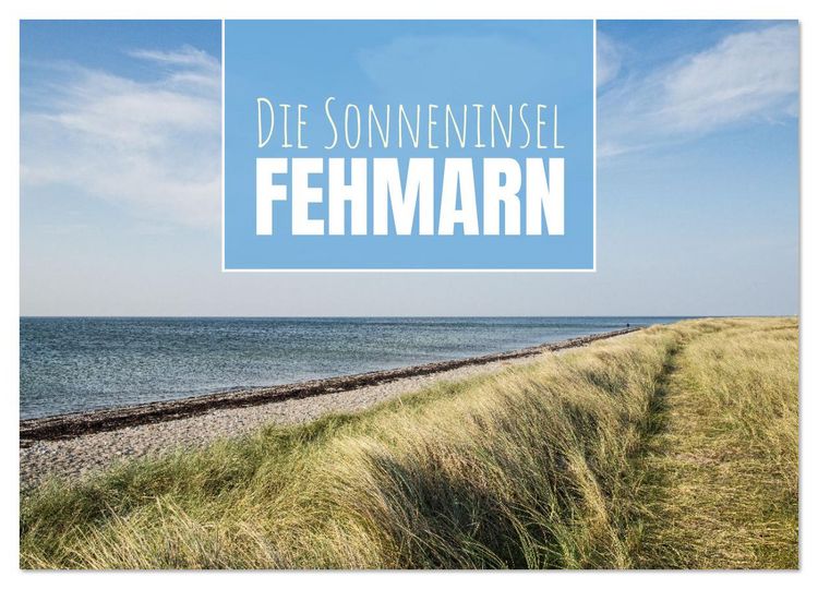 Produktbild: Die Sonneninsel Fehmarn (Wandkalender 2026 DIN A4 quer), CALVENDO Monatskalender
