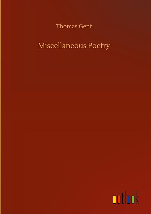 Produktbild: Miscellaneous Poetry
