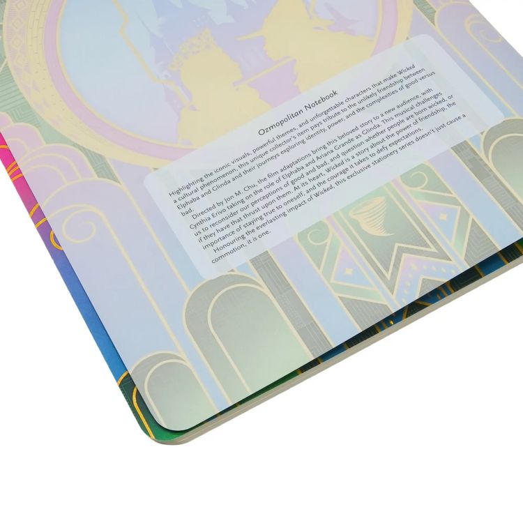 Produktbild: Notizheft, Ozmopolitan-Notizbuch, A4, Liniert
