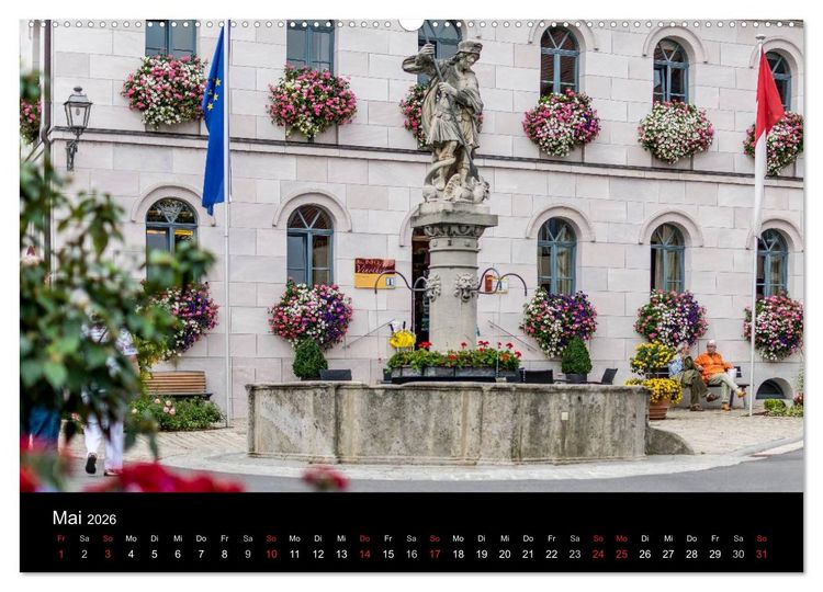 Produktbild: Sommerach - Perle der Mainschleife (hochwertiger Premium Wandkalender 2026 DIN A2 quer), Kunstdruck in Hochglanz
