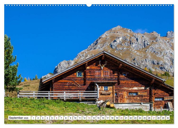Produktbild: Gro&szlig;arl & H&uuml;ttschlag (hochwertiger Premium Wandkalender 2026 DIN A2 quer), Kunstdruck in Hochglanz