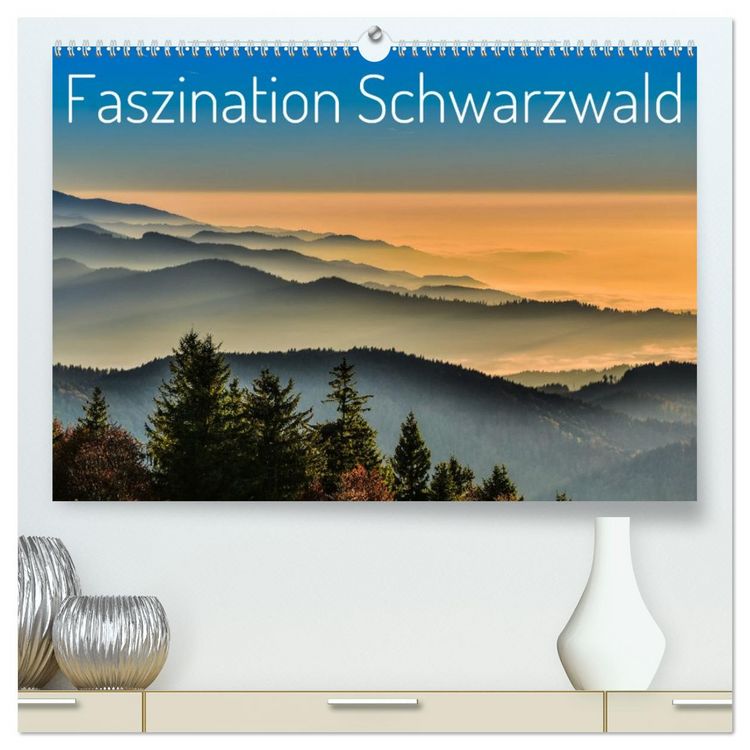 Produktbild: Faszination Schwarzwald (hochwertiger Premium Wandkalender 2026 DIN A2 quer), Kunstdruck in Hochglanz