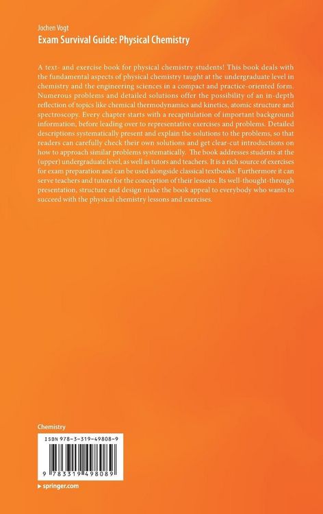 Produktbild: Exam Survival Guide: Physical Chemistry