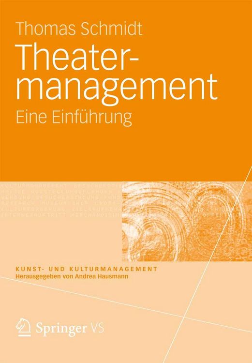 Produktbild: Theatermanagement