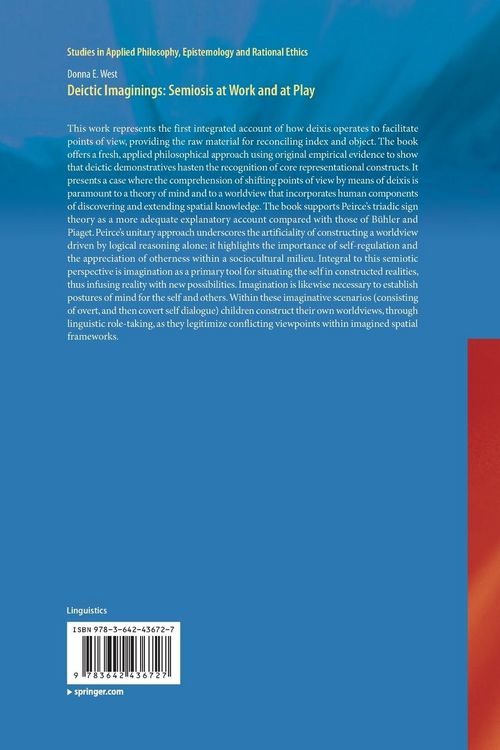 Produktbild: Deictic Imaginings: Semiosis at Work and at Play