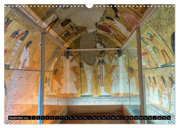 Produktbild: Zwischen Luxor und Qena - antikes &Auml;gypten am Nil (Wandkalender 2026 DIN A3 quer), CALVENDO Monatskalender