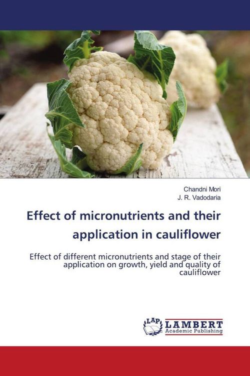 Produktbild: Effect of micronutrients and their application in cauliflower