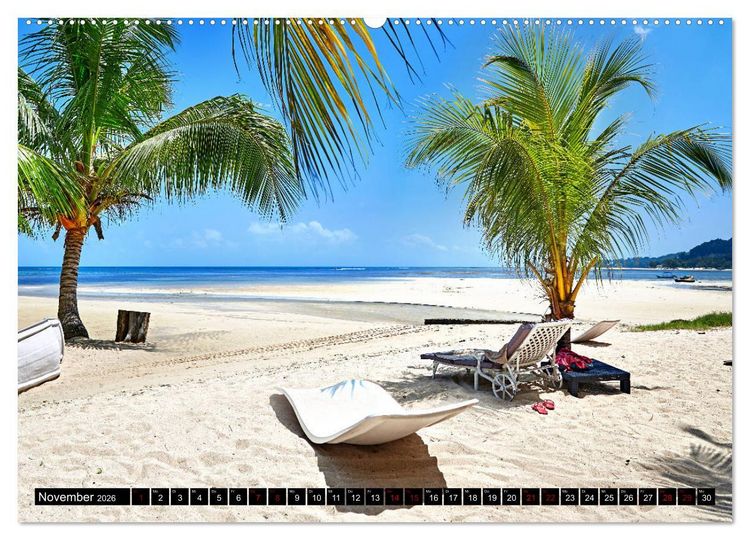 Produktbild: Seychellen Paradies 2026 (hochwertiger Premium Wandkalender 2026 DIN A2 quer), Kunstdruck in Hochglanz