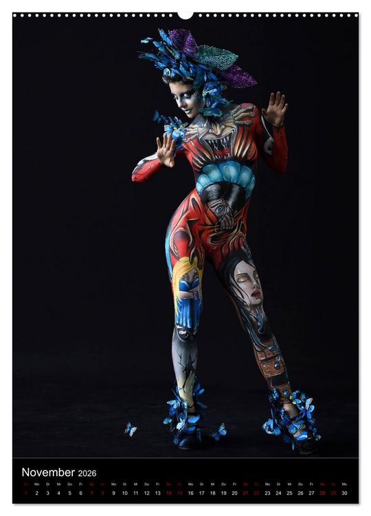 Produktbild: World Bodypainting Festival #21 (Wandkalender 2026 DIN A2 hoch), CALVENDO Monatskalender