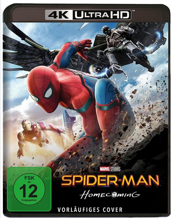 Produktbild: Spider-Man: Homecoming (4K Ultra HD) (+ Blu-ray)