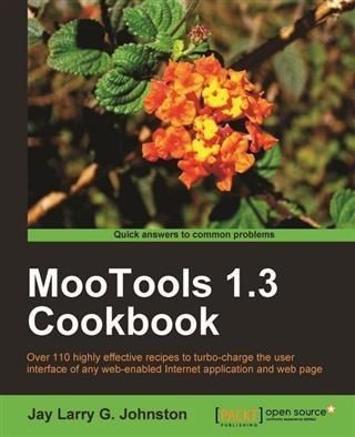 Produktbild: MooTools 1.3 Cookbook