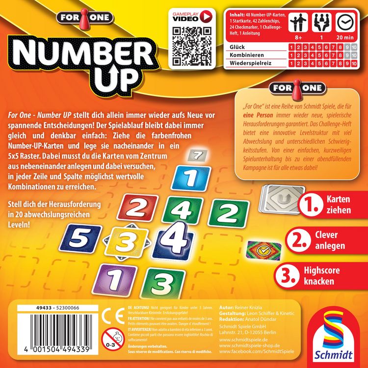 Produktbild: For One, Number UP