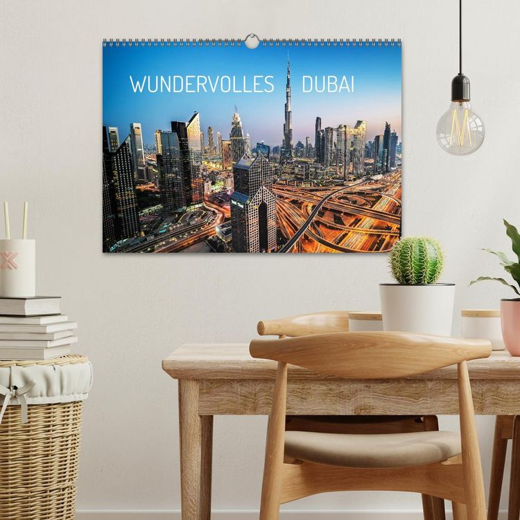Produktbild: Wundervolles Dubai (Wandkalender 2026 DIN A3 quer), CALVENDO Monatskalender