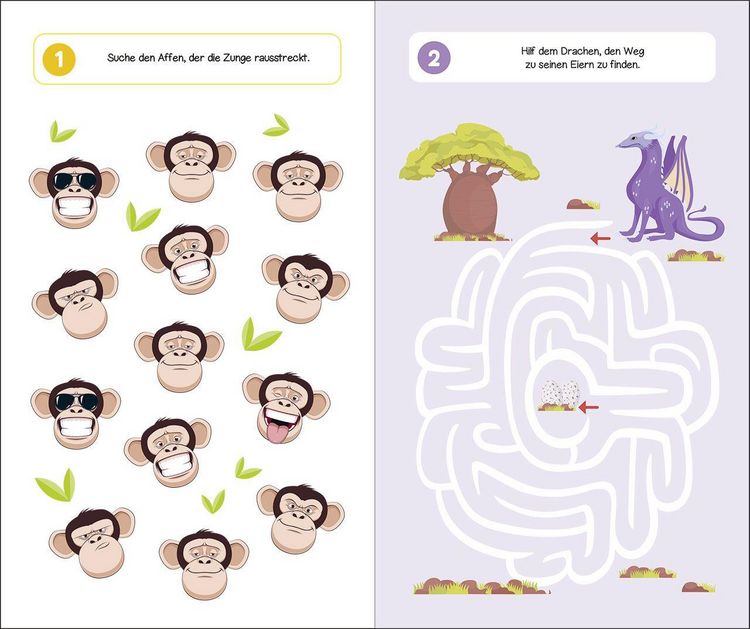 Produktbild: Meine sch&ouml;nsten Kindertattoos - Wilde Tiere