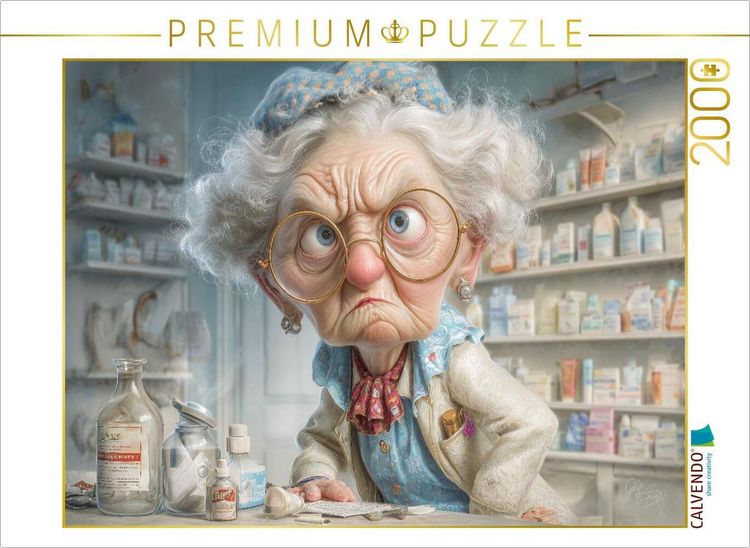 Produktbild: CALVENDO Puzzle Apothekarin | 2000 Teile Lege-Gr&ouml;&szlig;e 90x67cm Foto-Puzzle f&uuml;r gl&uuml;ckliche Stunden