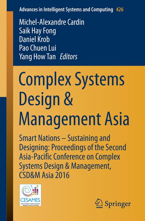 Produktbild: Complex Systems Design & Management Asia