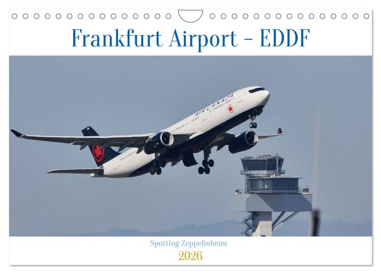 Produktbild: Frankfurt Airport - EDDF (Wandkalender 2026 DIN A4 quer), CALVENDO Monatskalender