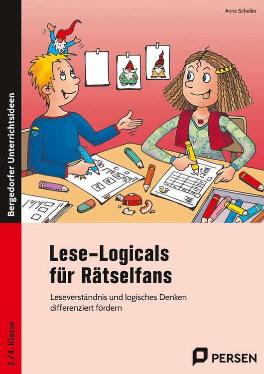 Produktbild: Lese-Logicals f&uuml;r R&auml;tselfans - 3./4. Klasse