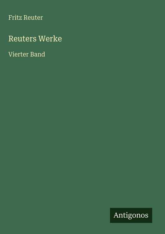 Produktbild: Reuters Werke