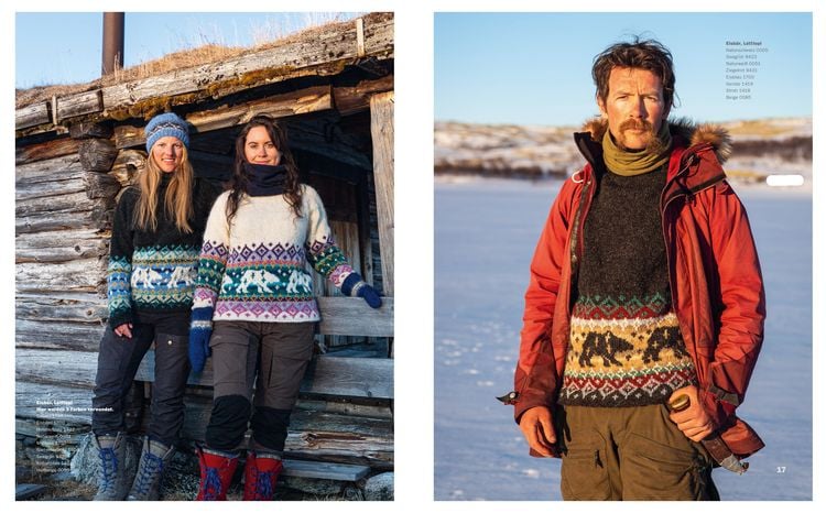 Produktbild: Einfach nordisch stricken f&uuml;r Klein und Gro&szlig;