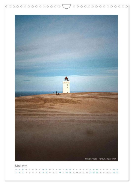 Produktbild: Leuchtt&uuml;rme an der Nordseek&uuml;ste (Wandkalender 2026 DIN A3 hoch), CALVENDO Monatskalender