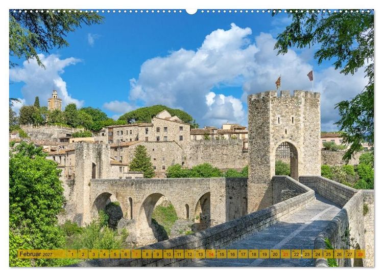 Produktbild: Catalunya, der bezaubernde Norden Spaniens (hochwertiger Premium Wandkalender 2027 DIN A2 quer), Kunstdruck in Hochglanz