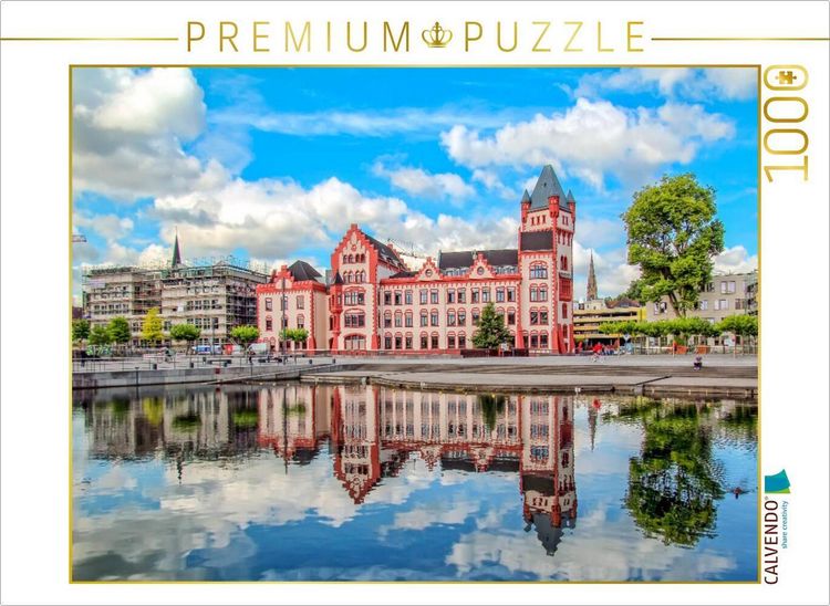 Produktbild: CALVENDO Puzzle Dortmund Phoenix See H&ouml;rder Burg | 1000 Teile Lege-Gr&ouml;&szlig;e 64x48cm Foto-Puzzle f&uuml;r gl&uuml;ckliche Stunden