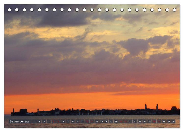 Produktbild: Bodenseeperlen (Tischkalender 2026 DIN A5 quer), CALVENDO Monatskalender
