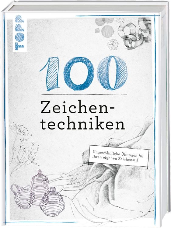 Produktbild: 100 Zeichentechniken