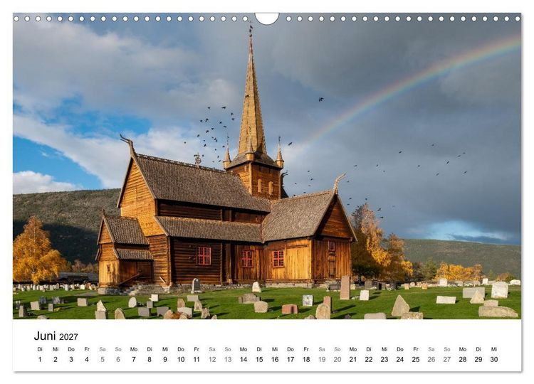 Produktbild: ZAUBERHAFTES NORWEGEN (Wandkalender 2027 DIN A3 quer), CALVENDO Monatskalender