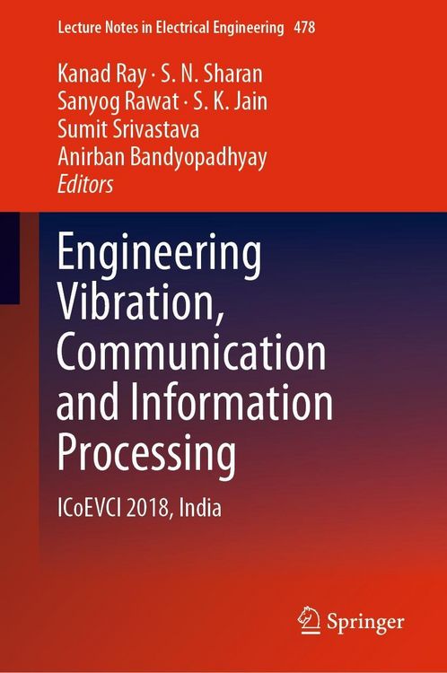 Produktbild: Engineering Vibration, Communication and Information Processing