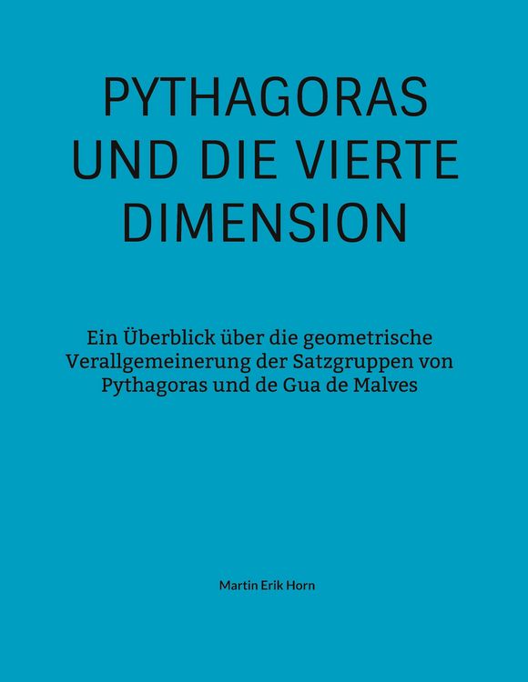 Produktbild: Pythagoras und die vierte Dimension