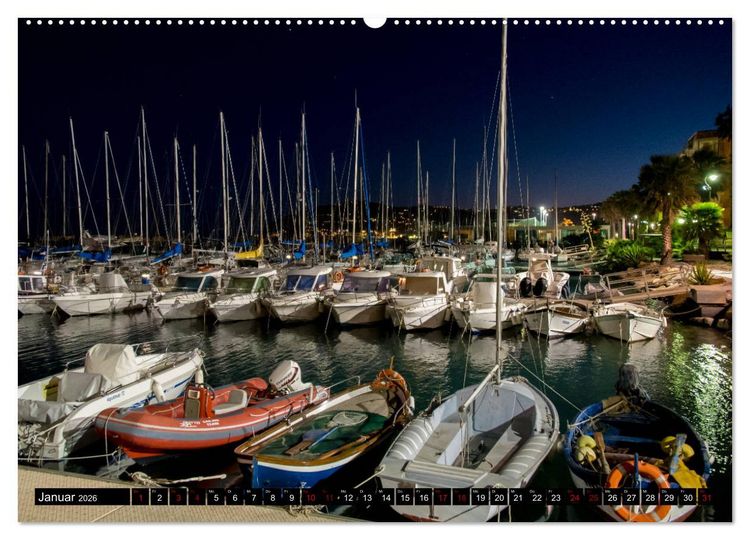 Produktbild: Riviera und Mehr - Nizza, Cannes, San Remo, Monaco (Wandkalender 2026 DIN A2 quer), CALVENDO Monatskalender