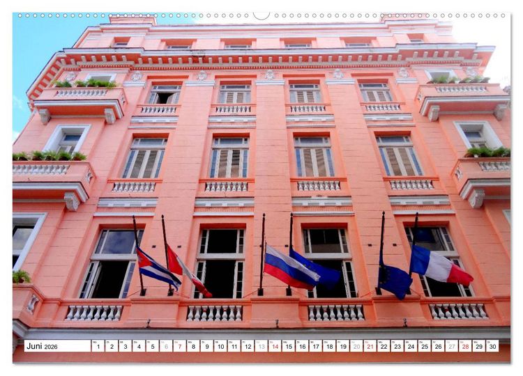 Produktbild: Hemingways Havanna - Ein Dichter und seine Stadt (Wandkalender 2026 DIN A2 quer), CALVENDO Monatskalender