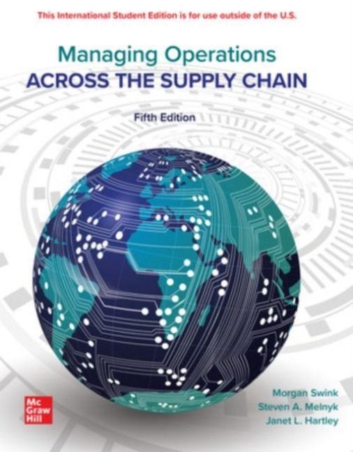 Produktbild: Managing Operations Across The Supply Chain ISE
