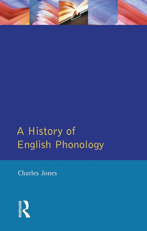 Produktbild: A History of English Phonology