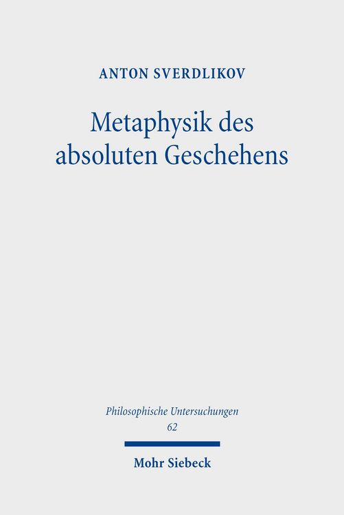 Produktbild: Metaphysik des absoluten Geschehens