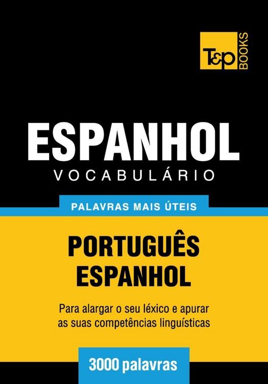 Produktbild: Vocabul&aacute;rio Portugu&ecirc;s-Espanhol - 3000 palavras