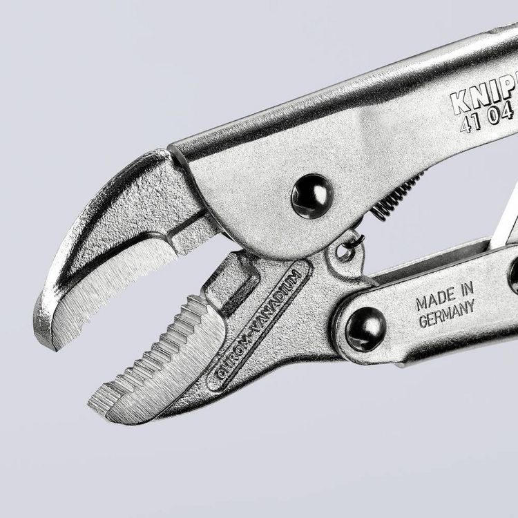 Produktbild: Knipex 41 04 180 Gripzange Halbrund 0 - 30mm 180mm