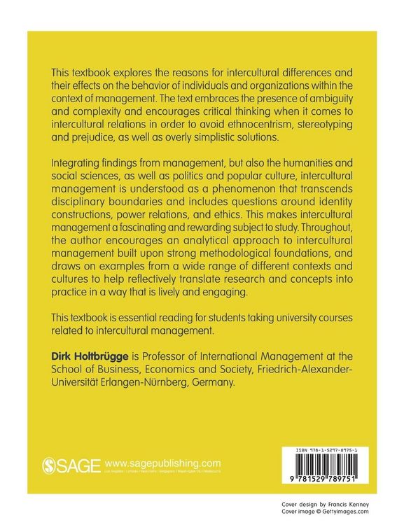 Produktbild: Intercultural Management