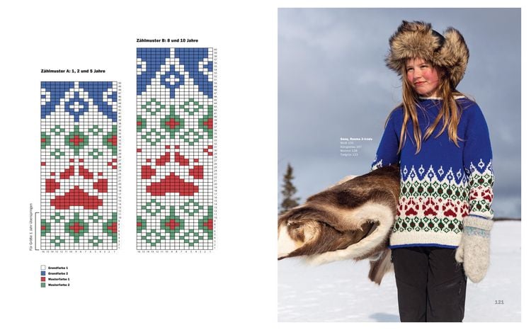 Produktbild: Einfach nordisch stricken f&uuml;r Klein und Gro&szlig;