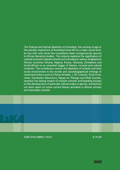 Produktbild: Schools and Schooling as a Source of African Literary and Cultural Creativity