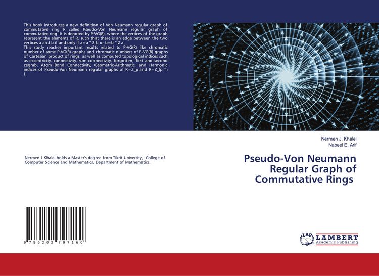 Produktbild: Pseudo-Von Neumann Regular Graph of Commutative Rings