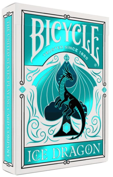 Produktbild: Bicycle&reg; Ice Dragon (Designer Spielkarten, Poker, Skat...)