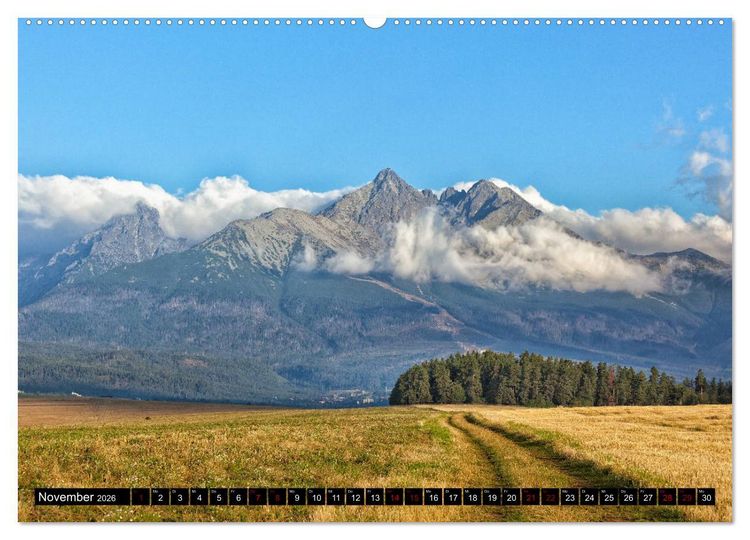 Produktbild: Slowakei - Reise durch das wilde Land (Wandkalender 2026 DIN A2 quer), CALVENDO Monatskalender
