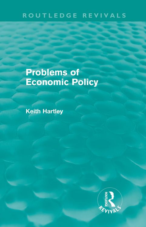 Produktbild: Problems of Economic Policy (Routledge Revivals)