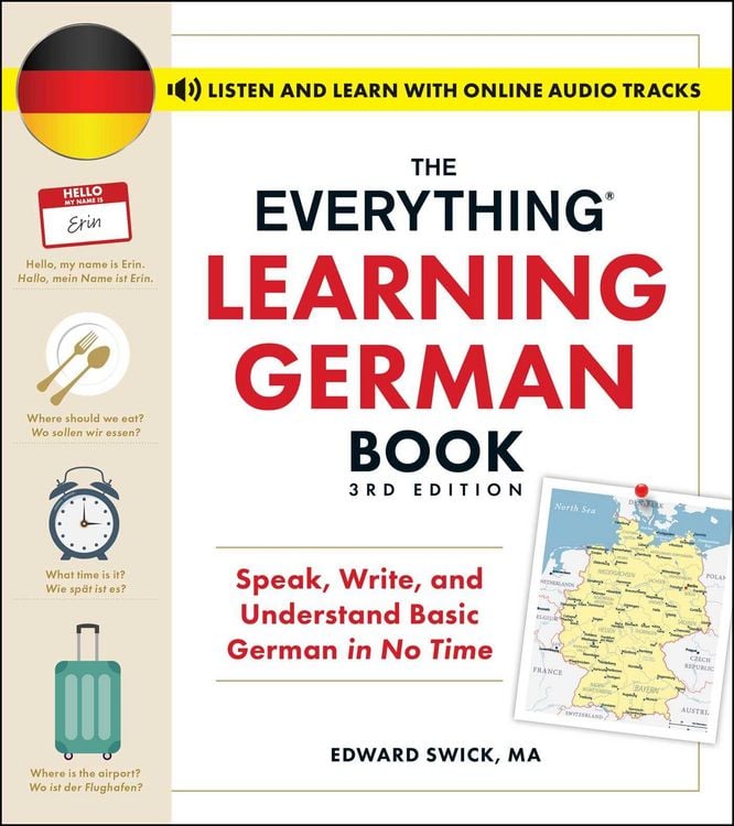 Produktbild: The Everything Learning German Book, 3rd Edition